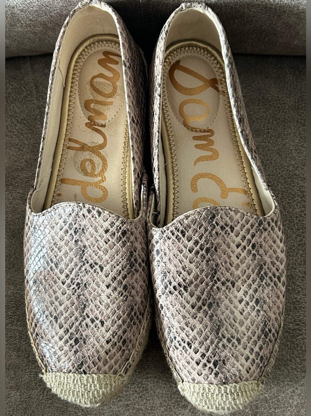 Sam Edelman Kesia Snake Design Espadrilles